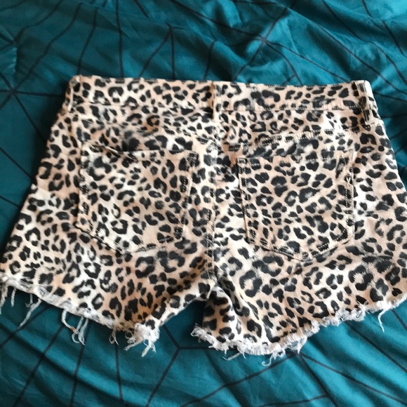 Express leopard print shorts - Picture 5 of 8
